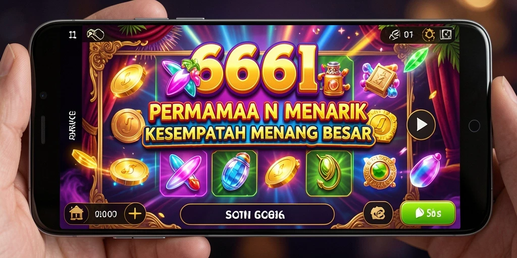 Tampilan permainan Slot di 666I dengan grafis menarik.