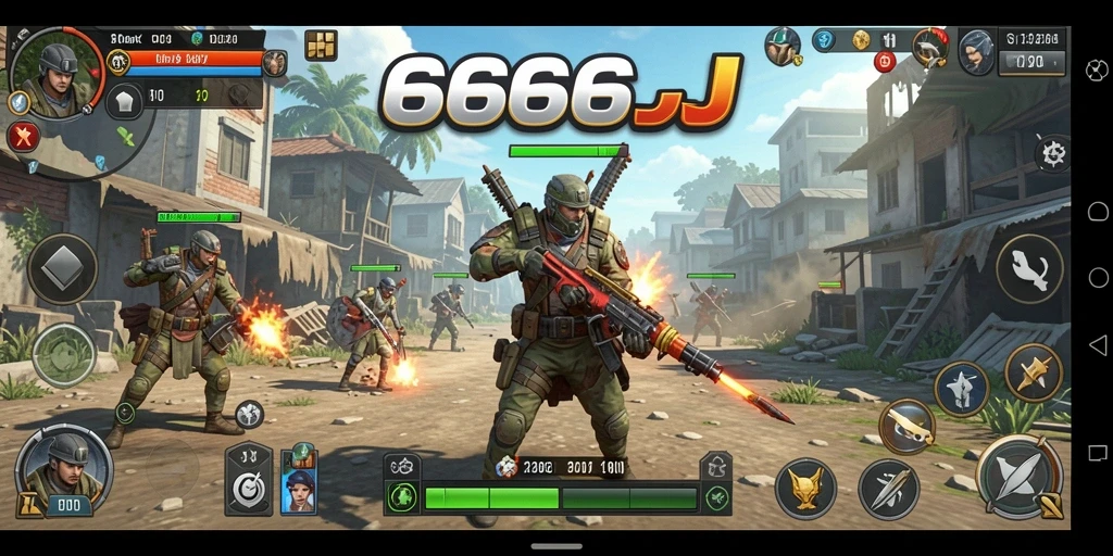 Tampilan gameplay <strong>666J</strong> yang strategis dan mendalam.