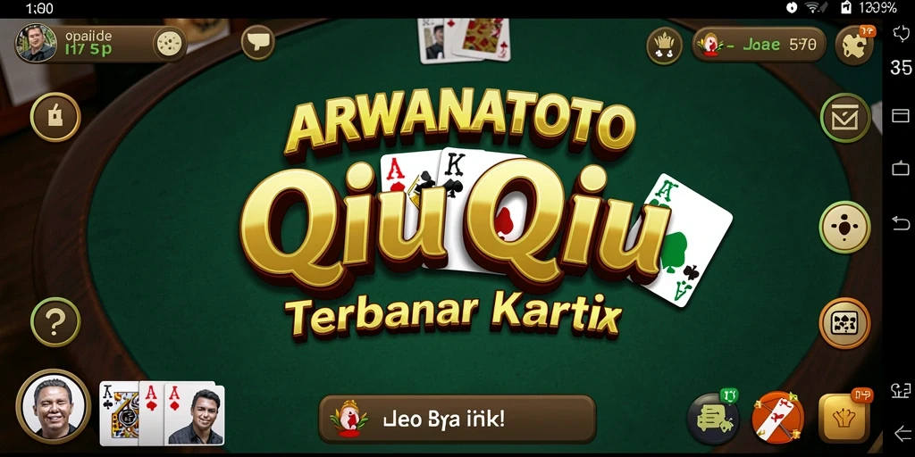 Tampilan gameplay menarik dari ARWANATOTO untuk QiuQiu.