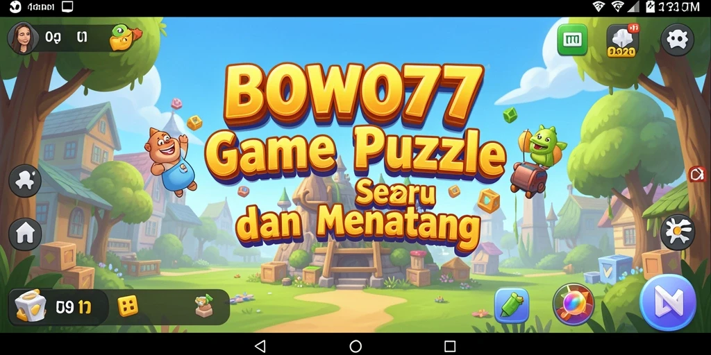 Tangkapan layar gameplay BOWO77 dengan tantangan puzzle yang menarik.