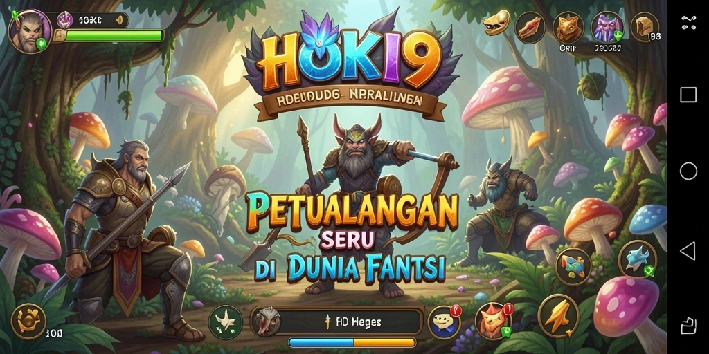 Tampilan aksi seru dalam gameplay HOKI9 yang penuh petualangan.