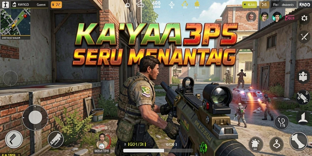 Tampilan gameplay KAYA33 yang memukau saat bertempur di medan perang.