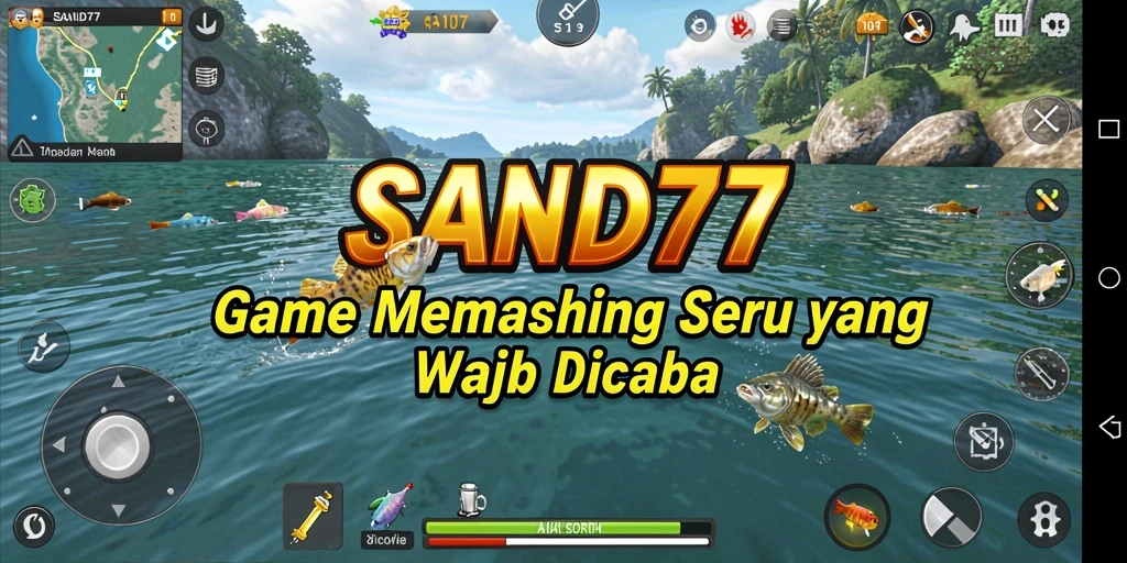 Tangkapan besar di tengah laut yang menegangkan dalam SAND77.