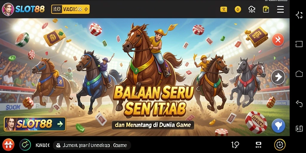 Tampilan menarik dari gameplay SLOT88 yang mendebarkan.