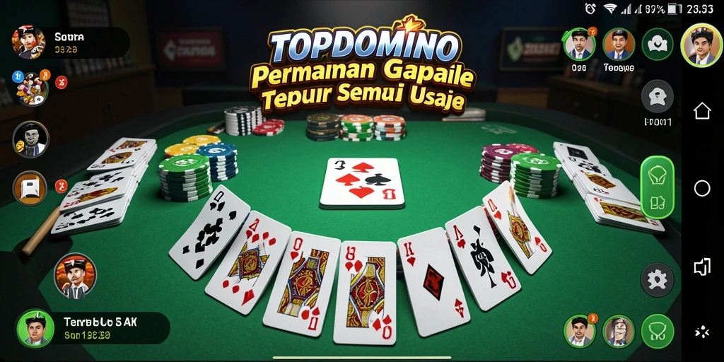Gameplay seru dan interaktif dari TOPDOMINO.