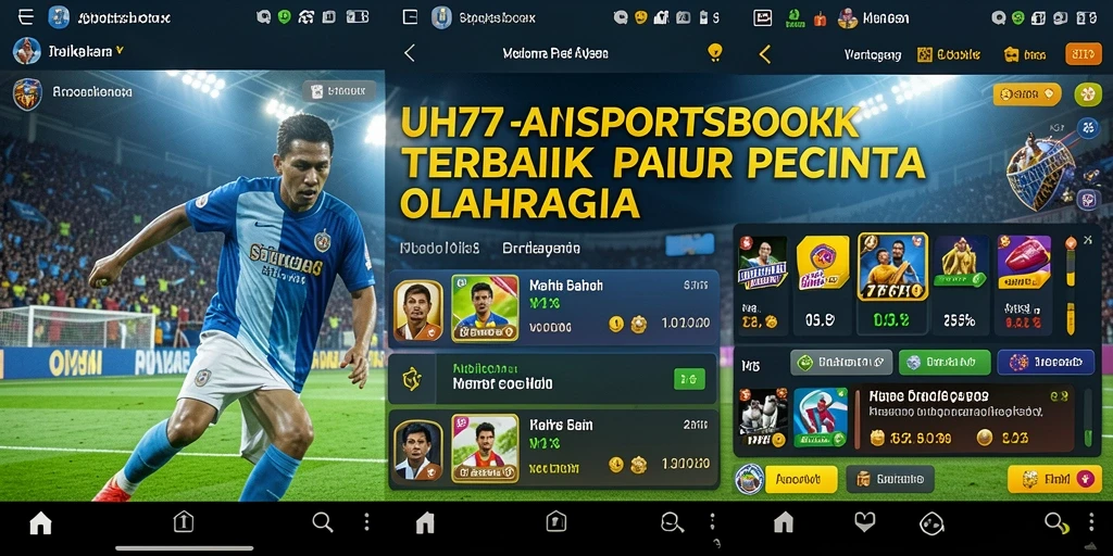 Tampilan menarik saat memasang taruhan di UH77.
